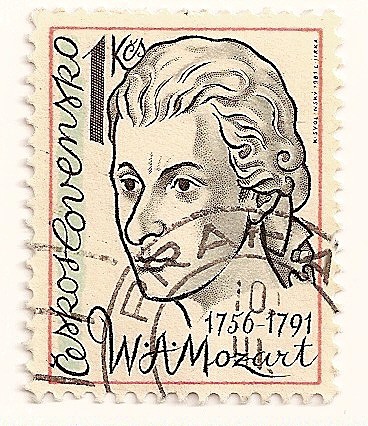 Hombres famosos. A. Mozart  1756-1791.