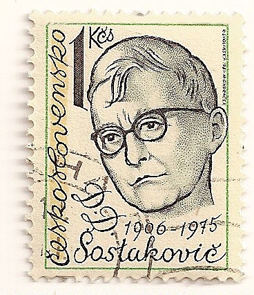 Hombres famosos. Dimitri Shostakovich 1906-1975.