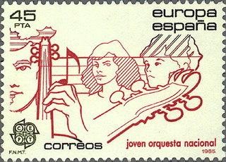 2789 - Europa CEPT  Joven Orquesta Nacional