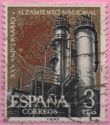 XXV aniversario dl Alzamiento Nacional 