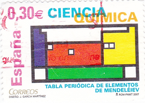 TABLA PERIÓDICA DE ELEMENTOS DE MENDELEIEV (39)