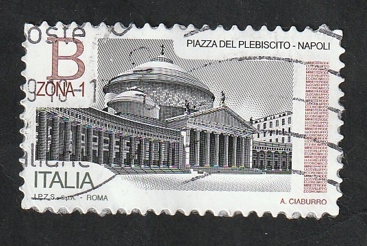 3679 - Plaza del Plebiscito, Nápoles