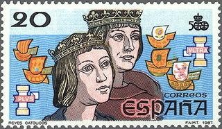 2920 - V Centenario del Descubrimiento de América - Los Reyes Católicos