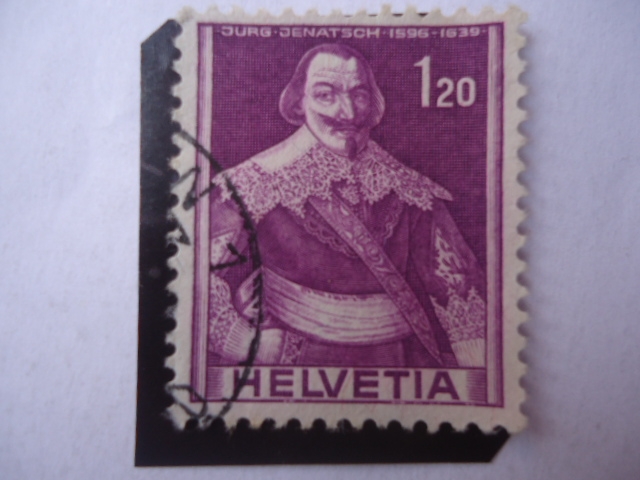 Jürg Jenatsch (1596-1639) Líderr político - representaciones Históricas.
