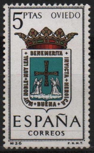 Escudos d´l´capitales d´provincias Españolas 