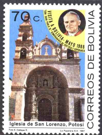 Visita de S.S. Juan Pablo II A Bolivia