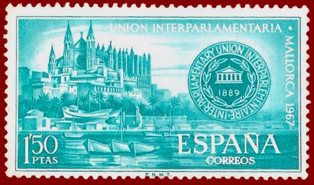 Edifil 1789 Unión Interparlamentaria 1967 1,50 NUEVO