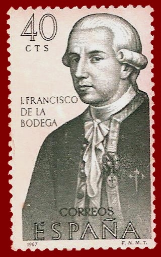 Edifil 1819 J. Francisco de la Bodega 0,40 NUEVO