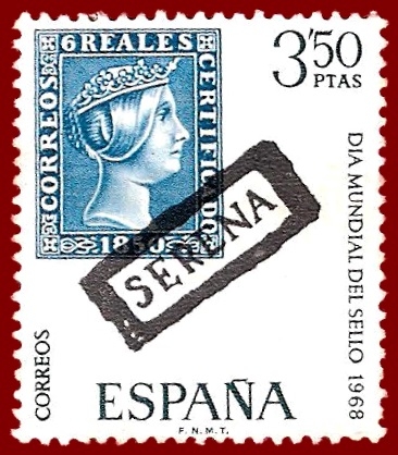 Edifil 1870 Día del sello 1968 3,50 NUEVO