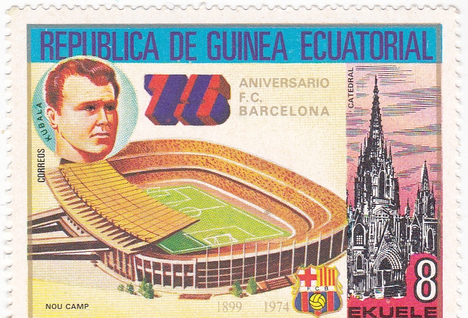 75 ANIVERSARIO F.C.BARCELONA-Nou Camp 