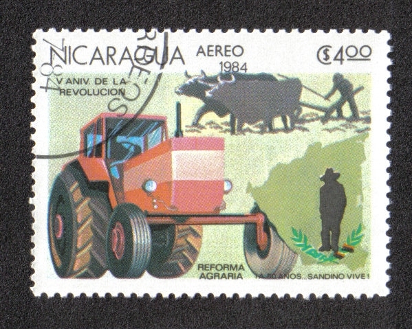 V Aniversario de La Revolución, Reforma agraria