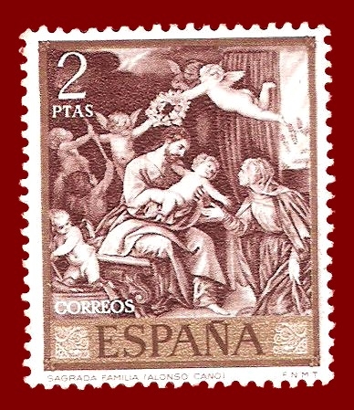 Edifil 1914 Sagrada família (Alonso Cano) 2 NUEVO