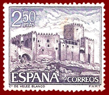 Edifil 1929 Castillo de Vélez Blanco 2,50 NUEVO