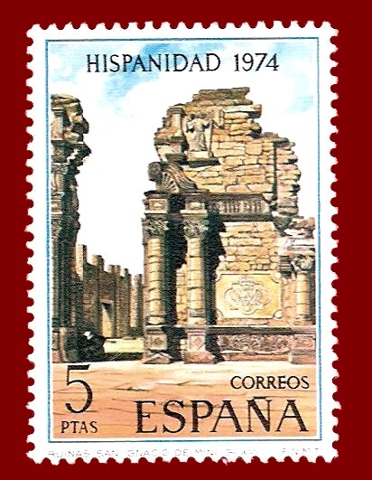 Edifil 2215 Hispanidad 1974 5 NUEVO