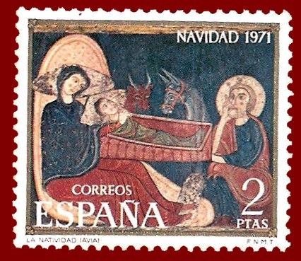 Edifil 2061 Navidad 1971 2 NUEVO