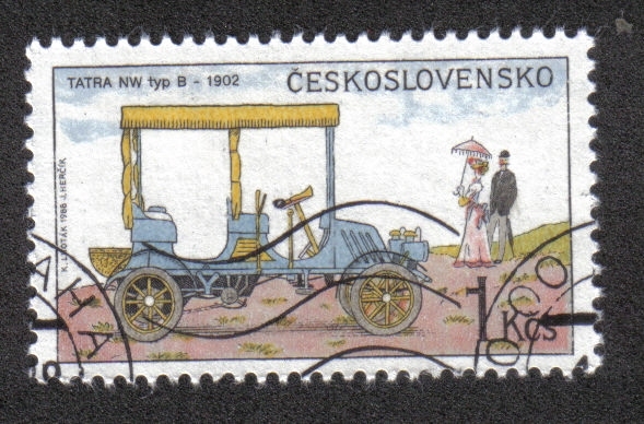 Automóviles Clasicos,  Tatra NW type B (1902)