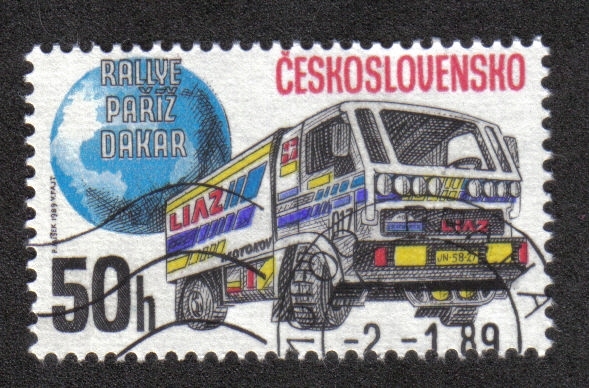 Paris-Dakar Rallye (Liaz truck)