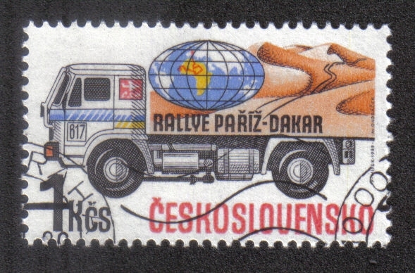 Paris-Dakar Rallye (Liaz truck)