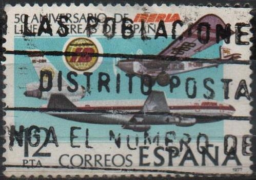 L aniversario d´l´fundacion d´l´compañia aerea Iberia