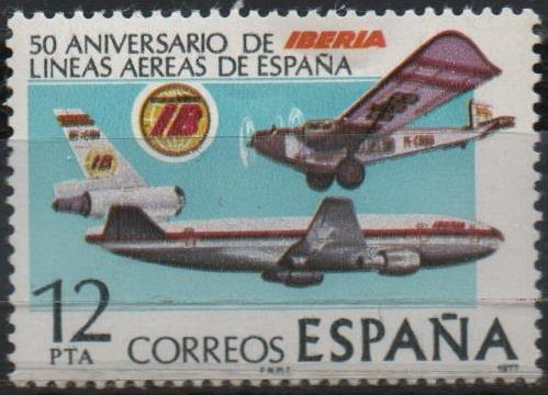 L aniversario d´l´fundacion d´l´compañia aerea Iberia