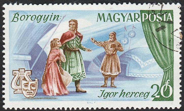 1917 - Ópera, El Prícipe Igor, de Borodine