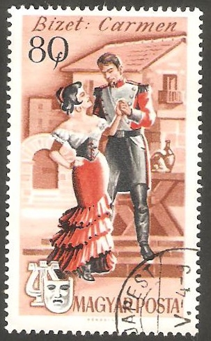 1921 - Ópera, Carmen, de Bizet