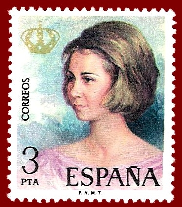 Edifil 2303 Reina Sofía 3 NUEVO