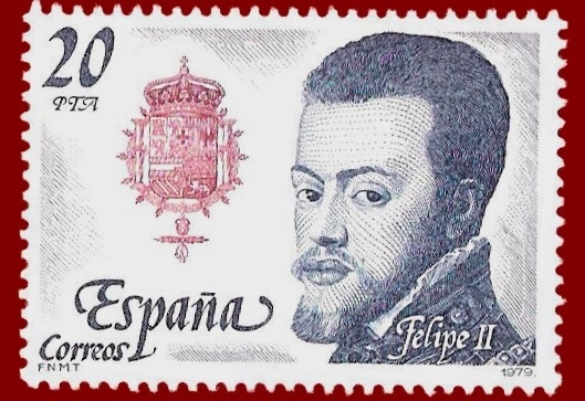 Edifil 2553 Felipe II 20 NUEVO