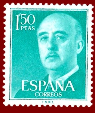 Edifil 1155 Serie básica Franco 1,50 NUEVO