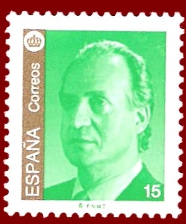 Edifil 3526 Serie básica 3 Juan Carlos I 15 NUEVO