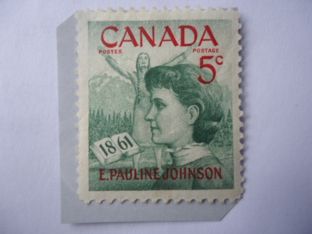 Emily Pauline Johnson (1861-1913) Escritora - Centenario de Nacimiento.