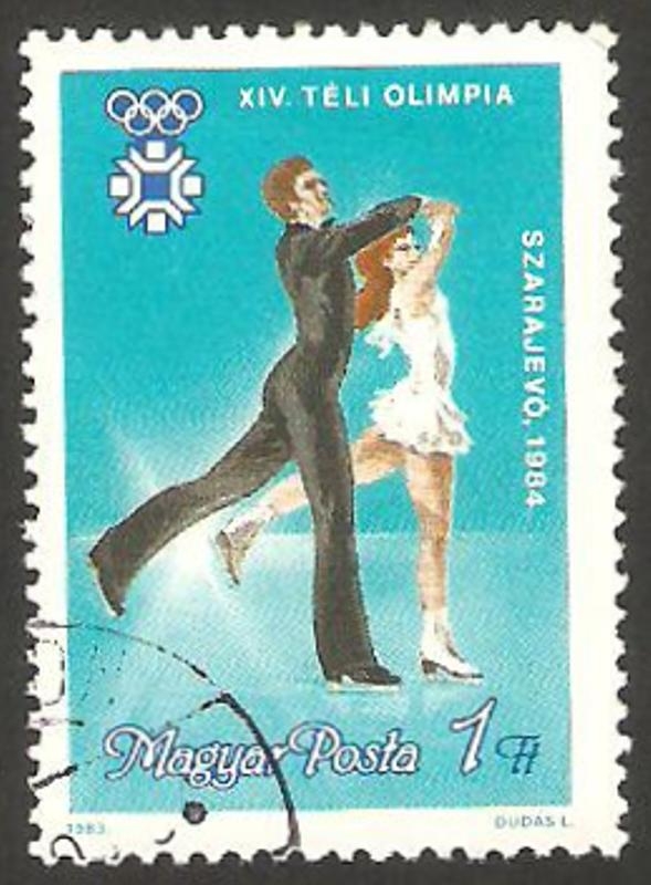 2890 - XIV olimpiadas de invierno, Sarajevo 1984