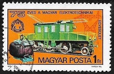 2442 - 75 Anivº de la Asociacion electrotécnica húngara