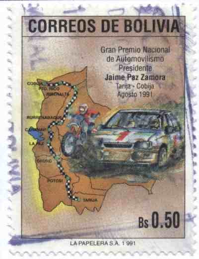 Carrera automovilista Tarija - Cobija