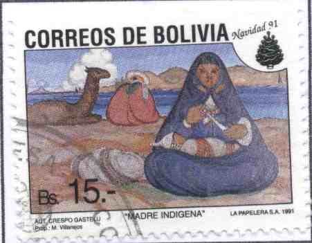 Navidad 91. Pinturas Bolivianas