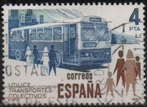 Utilice transportes colectivos 