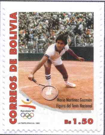 Tenista Boliviano Mario Martinez Guzman