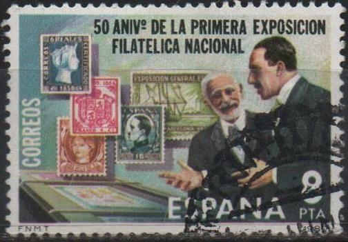 50 aniversario d´l´Primera Exposicion Filatelica Nacional 