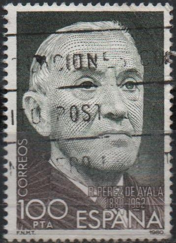 Centenario d´nacimiento d´Ramon Perez d´Ayala
