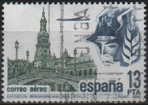 Correo Aereo, Plaza d´España Sevilla