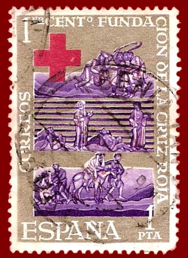 Edifil 1534 Centenario fundación Cruz Roja 1