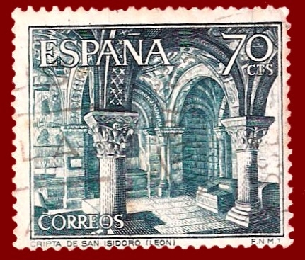 Edifil 1543 Cripta de San Isidoro 0,70