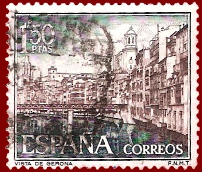 Edifil 1550 Vista de Gerona 1,50