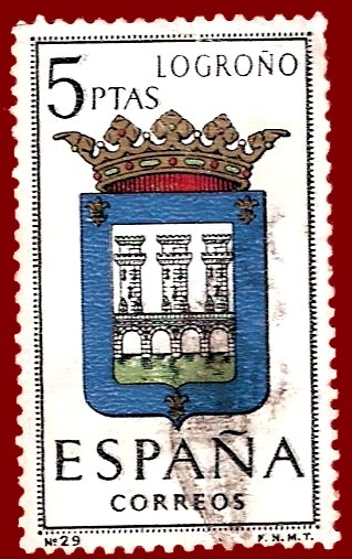 Edifil 1555 Escudo de Logroño 5