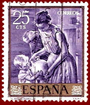 Edifil 1566 El botijo (Sorolla) 0,25