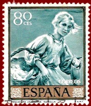 Edifil 1569 Pescadora valenciana (Sorolla) 0,80