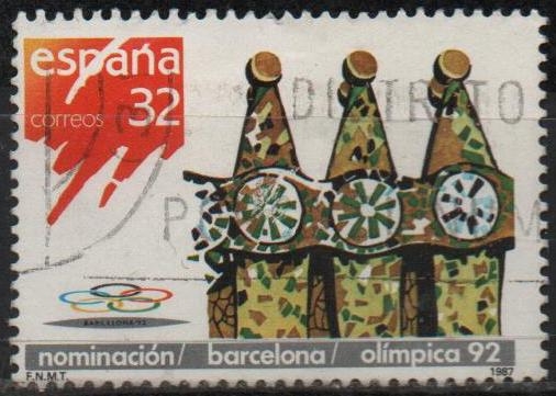Nominacion d´Barcelonma como sede Olimpica 1992 