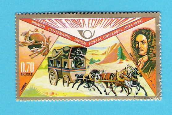 PRIMER  CENTENARIO  UNION  POSTAL  UNIVERSAL  1874 -- 1974