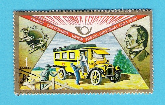 PRIMER  CENTENARIO  UNION  POSTAL  UNIVERSAL  1874 -- 1974