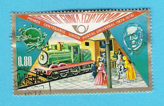 PRIMER  CENTENARIOUNIONPOSTAL  UNIVERSAL  1874 -- 1974